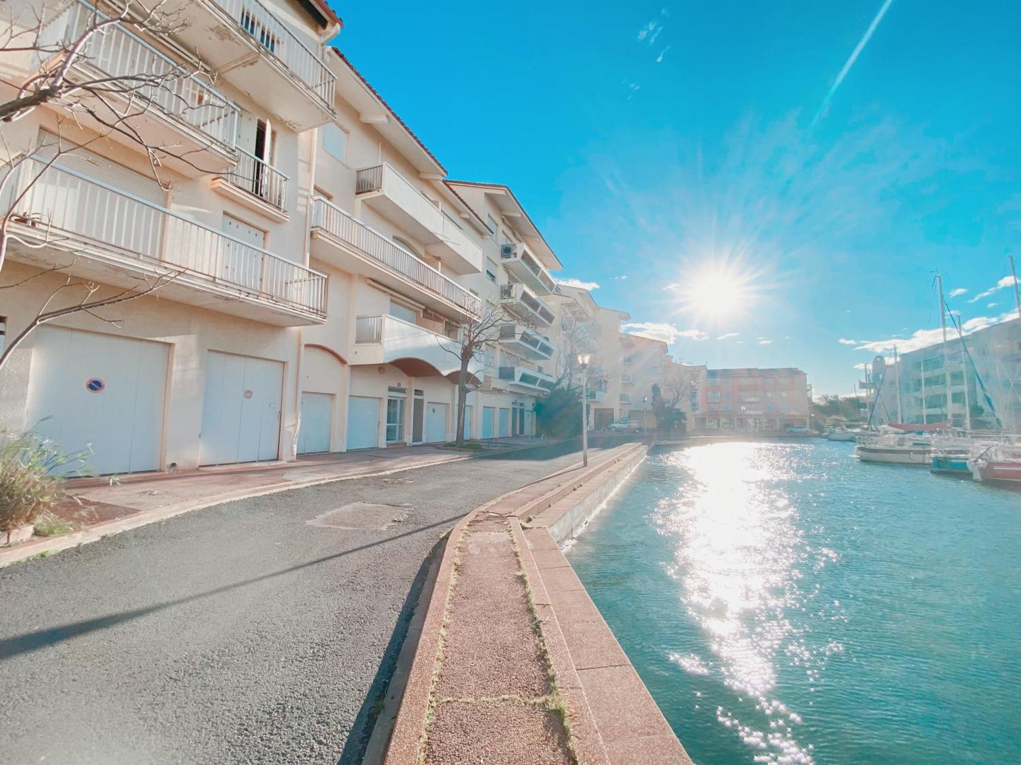 Ferienwohnung Superbe T2 Au Calme Avec Balcon Sur La Marina - 10 Canet-en-Roussillon Exterior foto