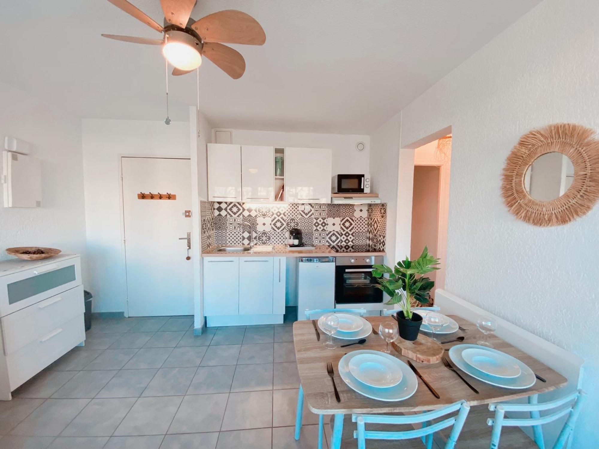 Ferienwohnung Superbe T2 Au Calme Avec Balcon Sur La Marina - 10 Canet-en-Roussillon Exterior foto
